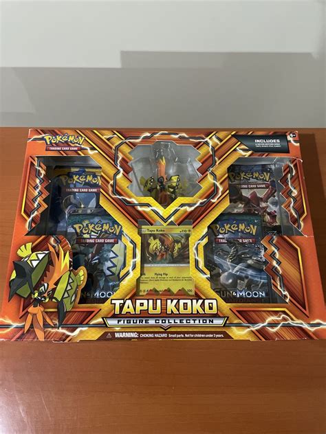 Mavin Pokemon Tcg Tapu Koko Figure Collection Trading Card Game