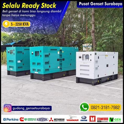 Jual Jual Baru Genset Perkins 200 Kva Super Silent Di Lapak Mesin