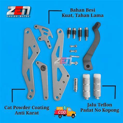 Jual Underbone Satria Fu Karbu Injeksi Bahan Plat Besi Tebal Tahan