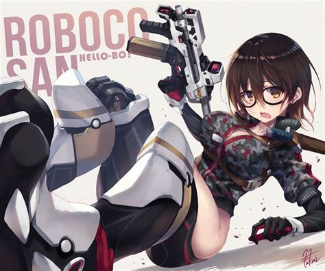 Hololive虚拟主播roboco San高清の插画图片 Bobopic