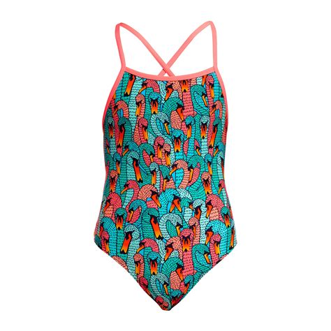 Swan See Swan | Girls Strapped In One Piece – swimshop2u.com