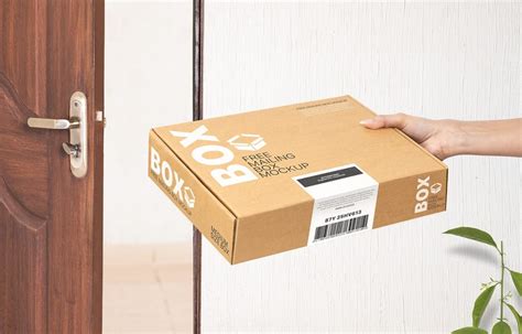 Free Mailer Box Mockup Psd Psfreebies