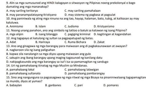 Alin Sa Mga Sumusunod Ang Hindi Kalagayan O Sitwasyon Ng Pilipinas