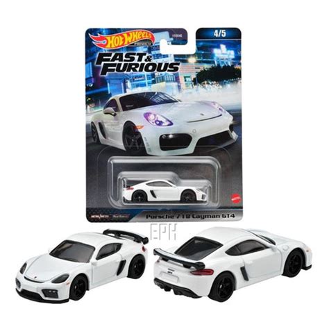 Jual Hot Wheels Fast Furious Porsche Cayman Gt Premium Kota Surabaya Ephotwheels