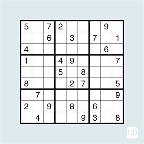 20 Free Printable Sudoku Puzzles for All Levels | Reader's Digest