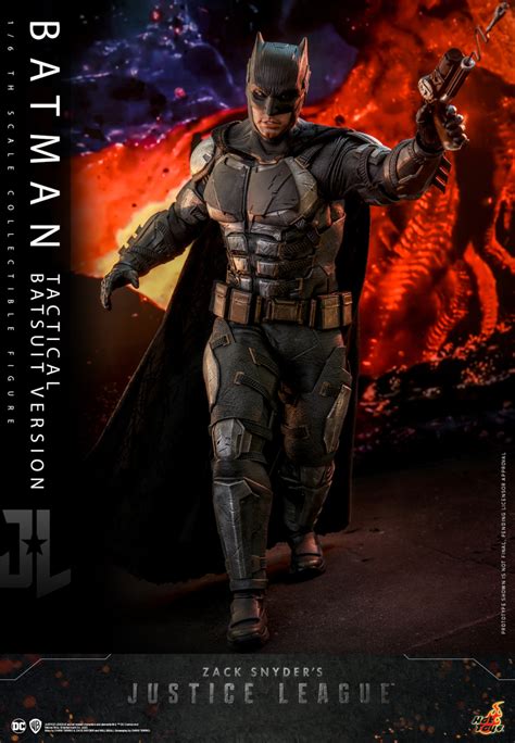 Hot Toys查克史奈德之正義聯盟蝙蝠俠 戰術蝙蝠裝版本 Batman Tactical Batsuit Version 1 6 比例收藏級人偶