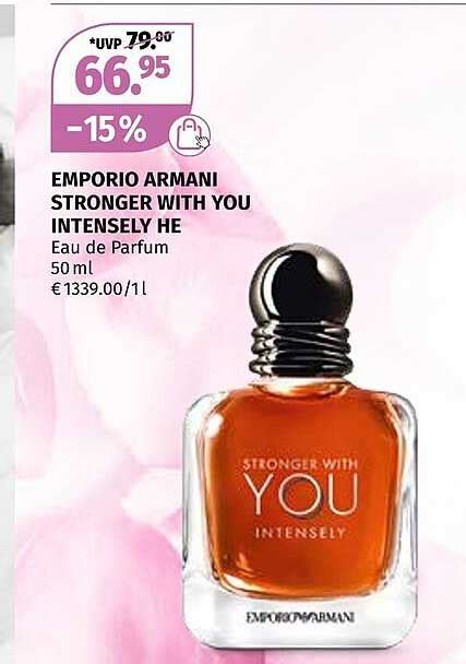 Emporio Armani Stronger With You Intensely He Angebot bei MÜLLER ...