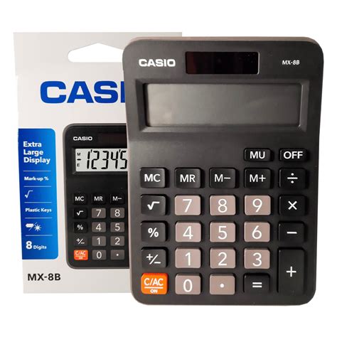 calculadora de escritorio casio mxb electrostar