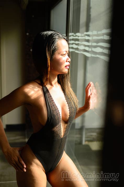 Bikini Model Asian Anny Ai Enhanced My Favorite Lingerie Topaz Faceai Enhance X Porn Pic