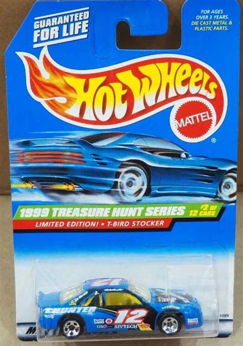 Hot Wheels T Bird Stocker Treasure Hunt Mainline Treasure Hunt Series