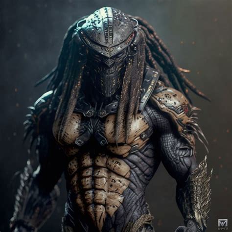 Ai Generated Art Predator From Movie Alien Vs Predator Random