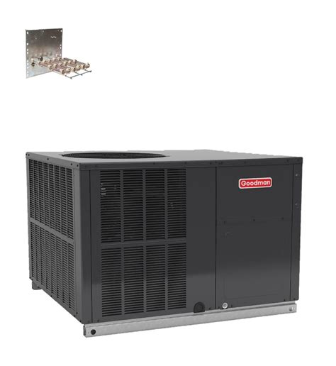 3 Ton 14 Seer Goodman Heat Pump Package Unit Gph1436m41 Mulitposition Hvac Warehouse