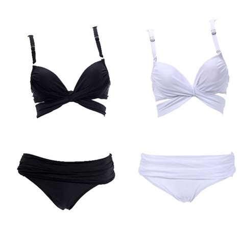 Swim Hostpickwhite Brazilian Bikini Set Poshmark