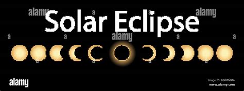 Diagram showing solar eclipse Stock Vector Image & Art - Alamy