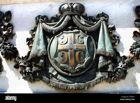 The Old Coat Of Arms Of Serbia Stock Photo Alamy