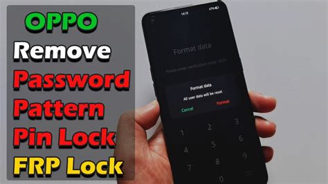 Oppo Remove Password Pattern Pin Lock Bypass Google Account Not Box