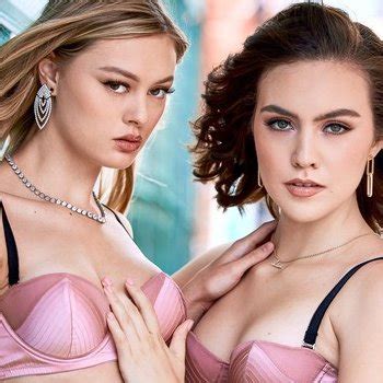 Glamorous Babes Amber Moore And Freya Parker Lick Each Other S Wet Pussy Photos