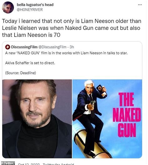 Liam Neeson In Talks To Star In Naked Gun Reboot As Fans Wonder If Neeson Can Match The