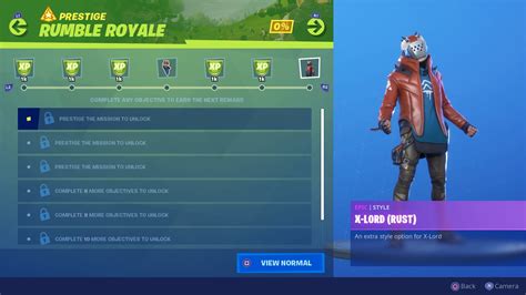 Fortnite Rumble Royale Challenges All Rumble Royale Missions And