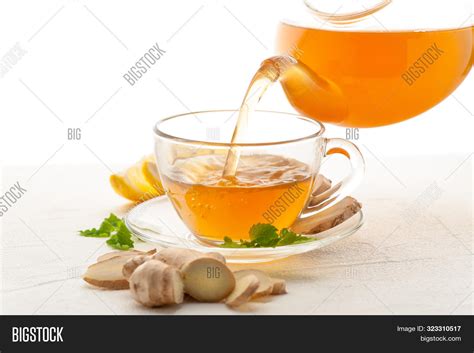 Ginger Tea Cup Hot Image Photo Free Trial Bigstock