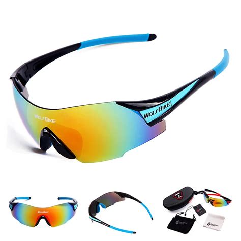 Wosawe Men Women Uv400 Cycling Ciclismo Glasses Outdoor Sports Bicycle