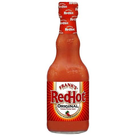 Franks Original Red Hot Cayenne Pepper Sauce 12 Oz Pack Of 6