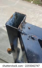 angle iron gate top view stock photo  shutterstock