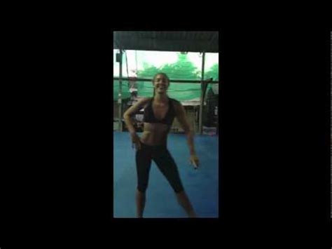 Bikini Competition Posing Practise One 8 Weeks Out YouTube