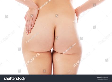 Nude Slim Female Buttocks Isolated Stock Photo Shutterstock