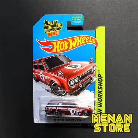 Hot Wheels Sth Datsun Bluebird Wagon Super Treasure Hunt Shopee Malaysia