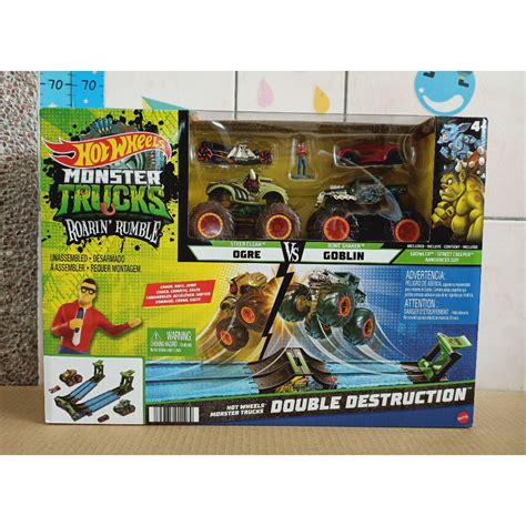 現貨 全新品 Hot Wheels 大腳車撞擊主題遊戲組 合金車 軌道 玩具 好市多 Costco 蝦皮購物