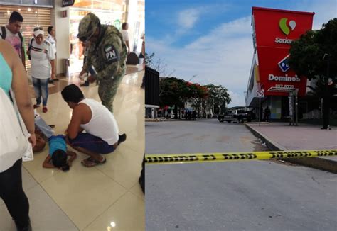 Matan A Dos En Plaza Comercial Balas Perdidas Hieren A Niño Y A Abuelito