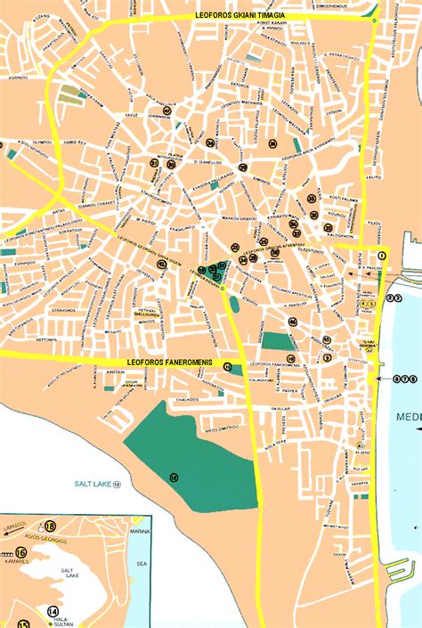 Larnaca Map