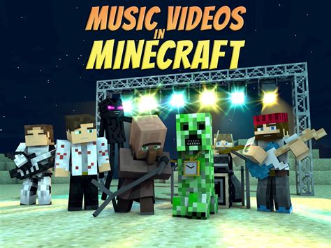 Watch Music Videos In Minecraft Prime Video