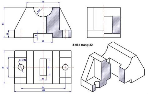 Cập Nhật 78 Về Hình Vẽ Kĩ Thuật Hay Nhất Vn