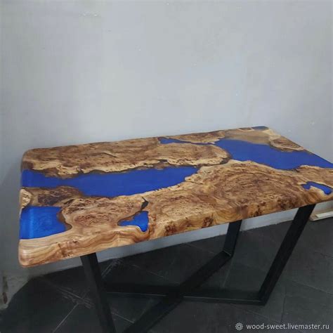 Стол из эпоксидной смолы WS350 в интернет-магазине на Ярмарке Мастеров ...