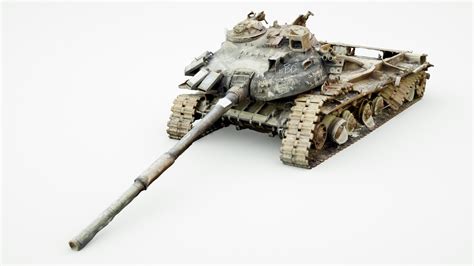 3D Destroyed T-72B3 Tank - TurboSquid 2136283