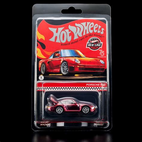 現貨 Hot Wheels RLC Exclusive Porsche 保時捷 紅色 金屬 蝦皮購物