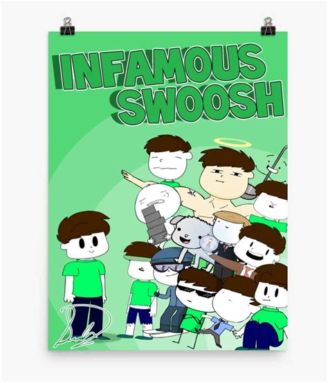 Download Infamous Swoosh | Transparent PNG Download | SeekPNG