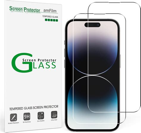 Amazon AmFilm Essential Screen Protector For IPhone 14 Pro Max 6 7