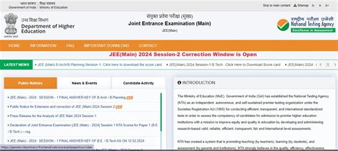 Jee Main 2024 Paper 2 Result Out How To Check Score At Jeemainntaac