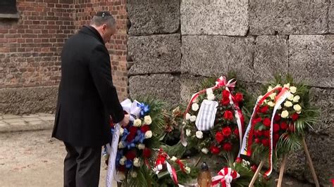 Second Gentleman Doug Emhoff Visits Auschwitz Good Morning America