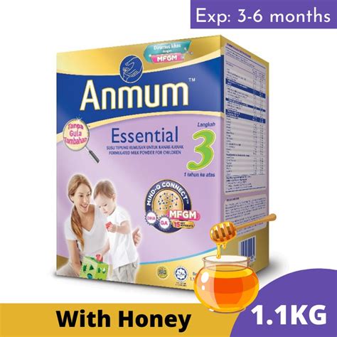 Anmum Essential Step Formula Milk Powder Kg With Honey Shopee