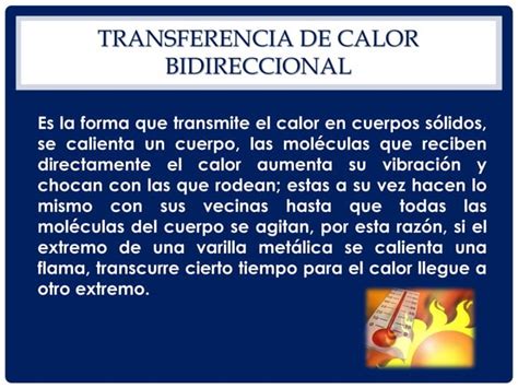 Trabajo De Transferencia De Calor Bidireccional Ppt