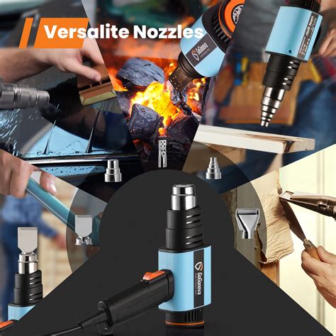 Snapklik W Heat Gun Gogonova Heavy Duty Soldering Hot Air Gun Stepless Adjustment