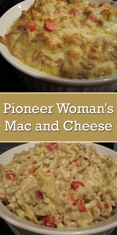 Pioneer Woman's Mac and Cheese - Easy Culinary Concepts