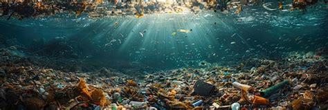 Premium Photo Clean Ocean Environmental Concept