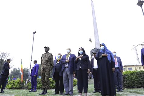 MAYOR ADANECH ABEBE LAID A WREATH AT THE MARTYRS’ MEMORIAL – joram jojo