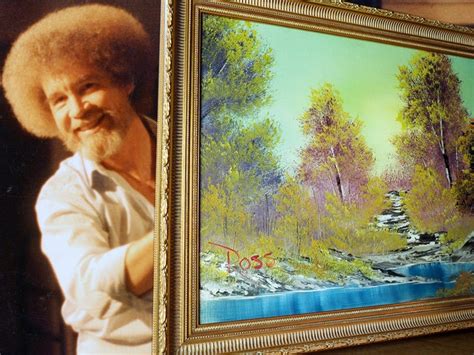 bob ross  painting auction  sale centralcountiesservicesorg