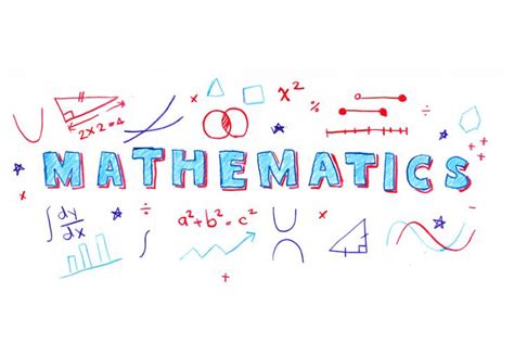 Mathematics Word Illustration 545209 Vector Art At Vecteezy